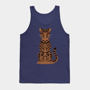 Minimalist Ocelot Tank Top